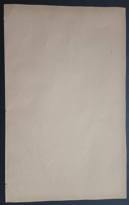 India NABHA STATE stamp paper 8a blue/cream COLOUR TRIAL