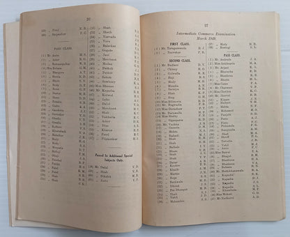 AOP India Sydenham College Magazine October 1949