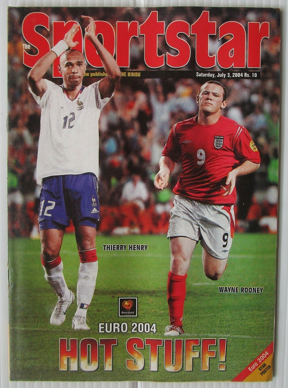 India Sports Star 2004 with much Cricket coverage (5 issues)