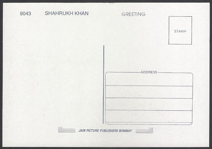 AOP India Bollywood vintage postcard - SHAH RUKH KHAN