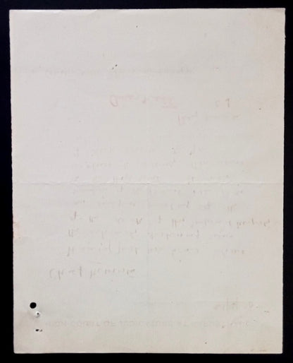 India 1936 CJ Kaputhala High Court letter condoling the death of King George V
