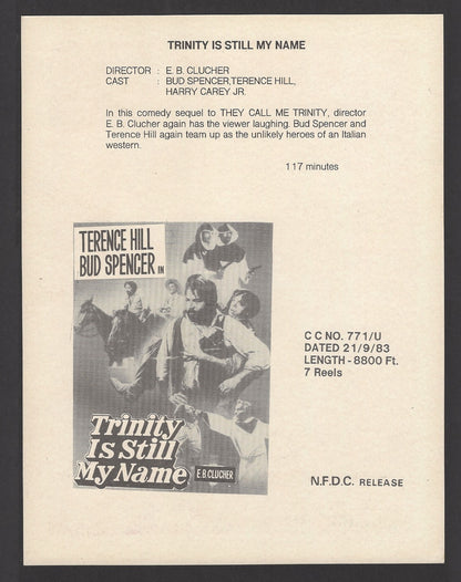 Hollywood Publicity cards for India – Western movies