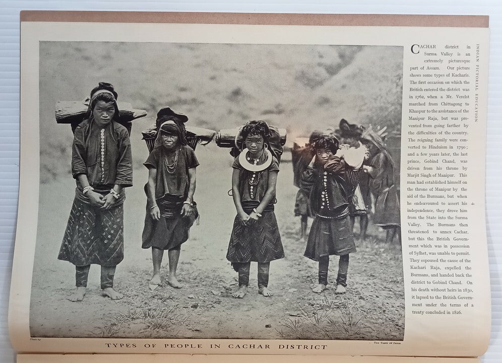 INDIAN PICTORAL EDUCATION 1929.30 Voll.1 No.1 Burma, Karen