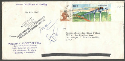 AOP India RTS Returned To Sender recent covers (9)