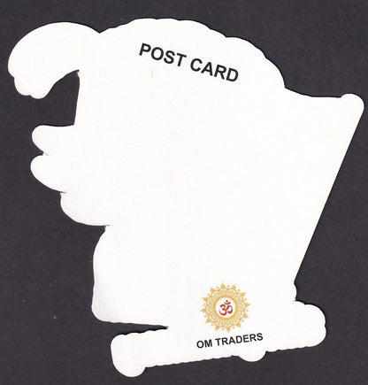 India SHIVAJI Maharaj DIE-CUT special event postcard