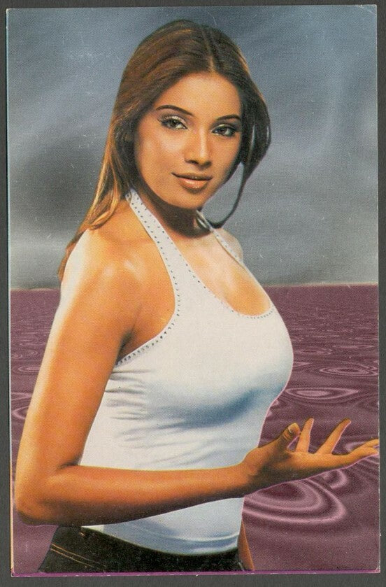 AOP India Bollywood vintage postcard BIPASHA BASU