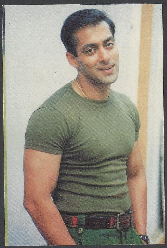 AOP India Bollywood vintage postcard - SALMAN KHAN