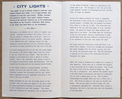 Charlie Chaplin CITY LIGHTS India herald