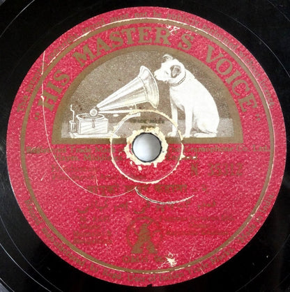 India HMV 78rpm 1948 record Bapu Ki Amar Kahani by Mohamed Rafi