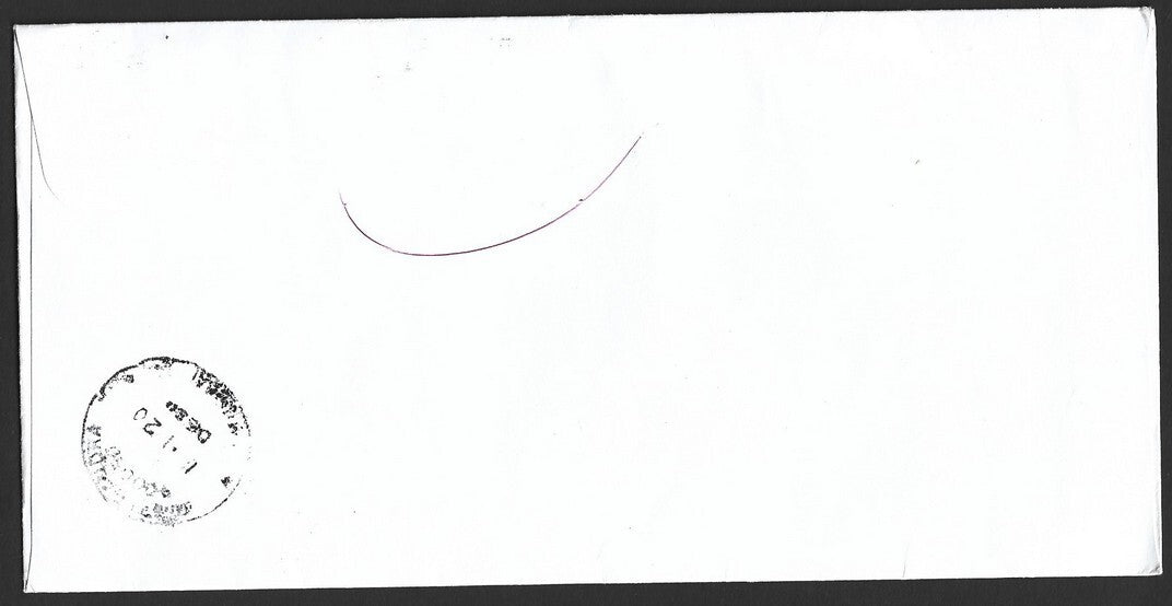 GB Machins, high value commemoratives, etc. on covers to India (4)