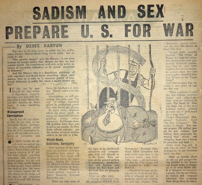 India CROSSROADS 1951 US Plotted to Assasinate Mao Ӝ
