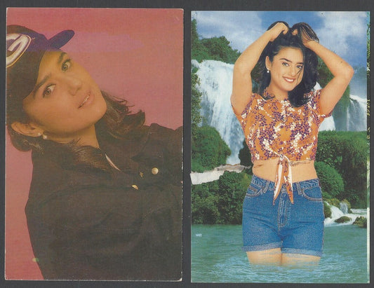 India Bollywood vintage postcards PRITI (4)