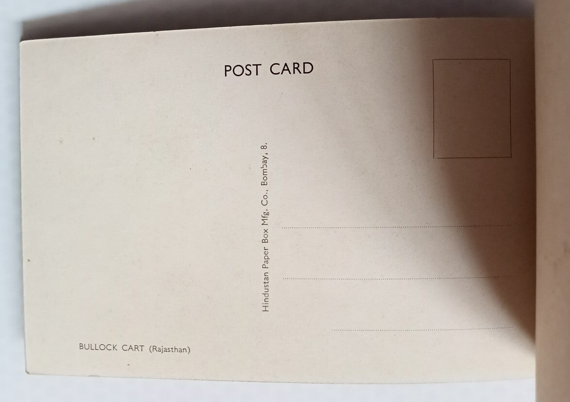 AOP VIEWS FROM INDIA vintage booklet of 10 postcards