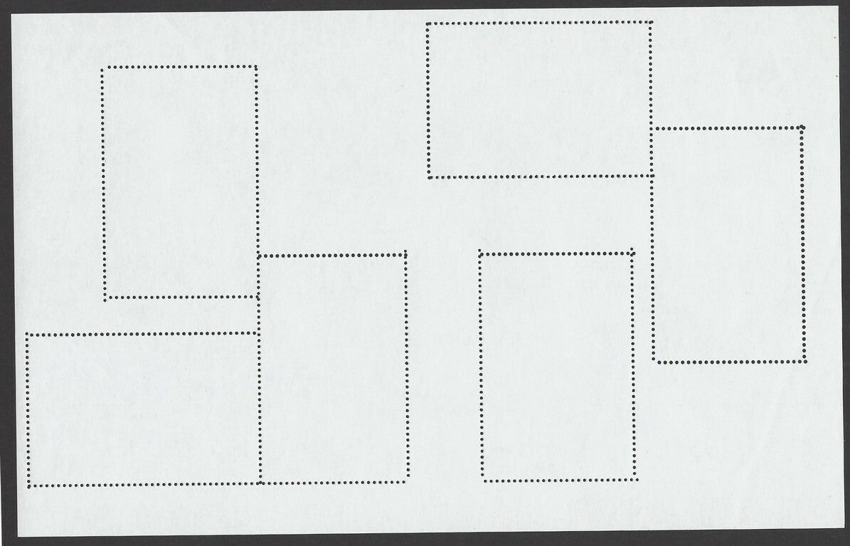 India 2007 Buddha MS miniature sheet with misplaced colours MNH