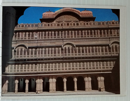 AOP India BIKANER booklet of 10 postcards