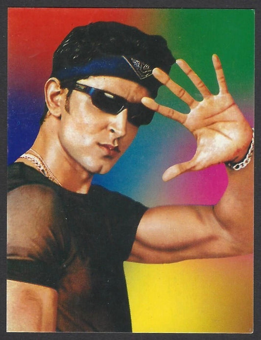 AOP Bollywood India promotional pocket calendar 2001 HRITHIK ROSHAN