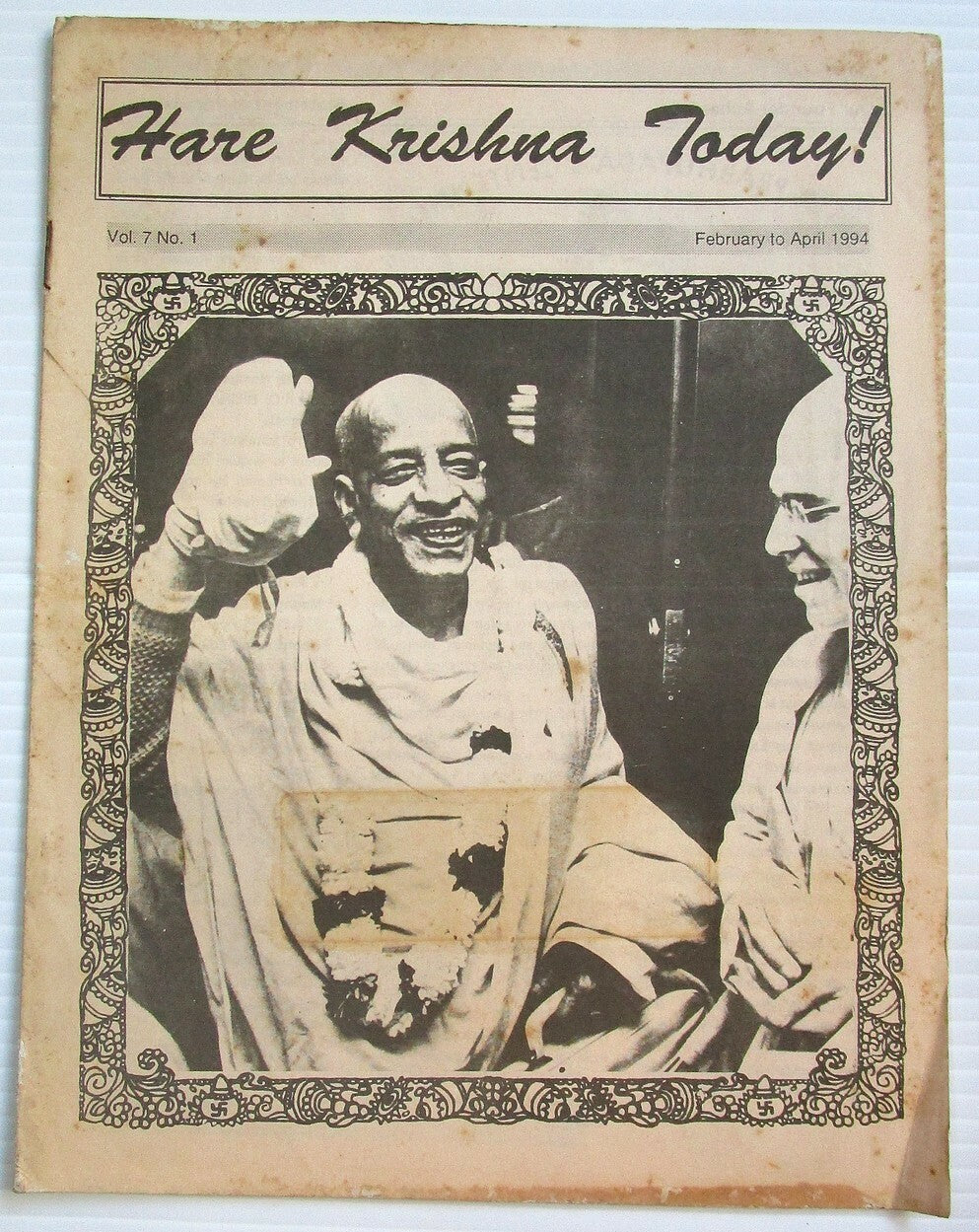 India 1971 KABLI KHAN 9” x 12.5” montage banner artwork Ajit, Helen, Samson