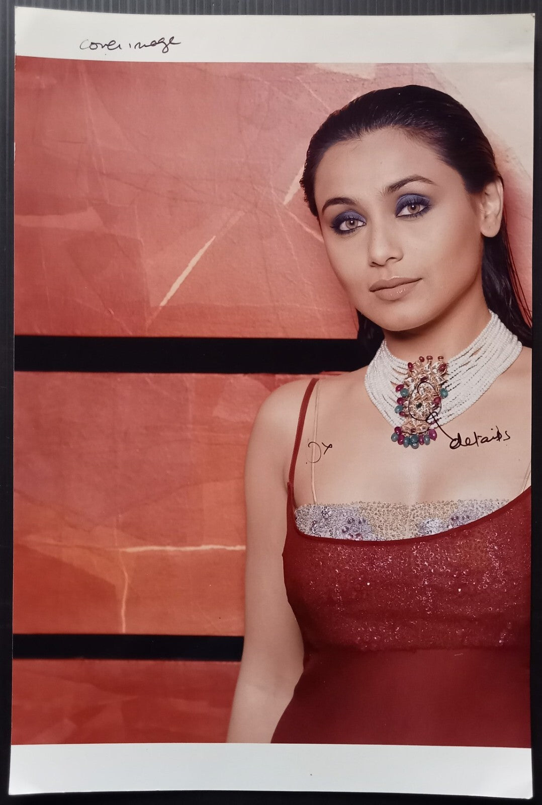India Bollywood Rani Mukherjee Press Photos x 4 zaz