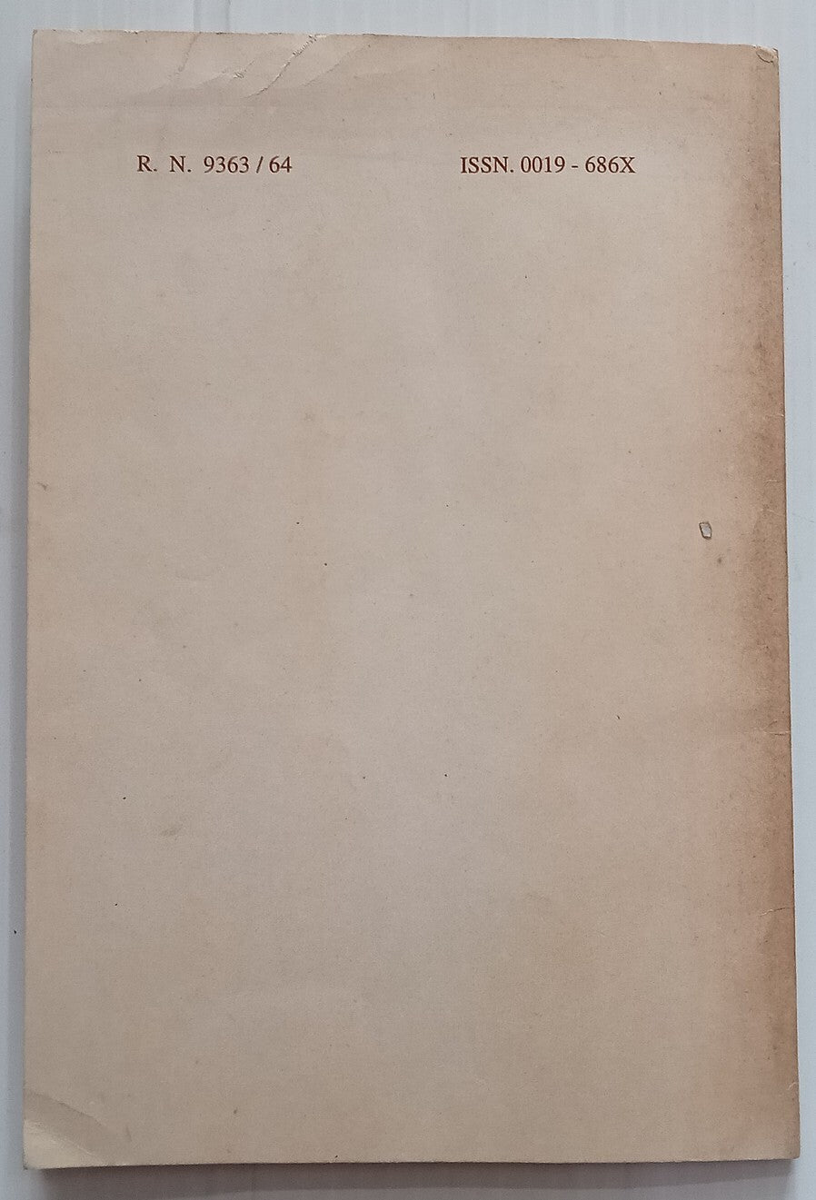 AOP India Indica Heras Institute of Indian History & Culture Journal 2000