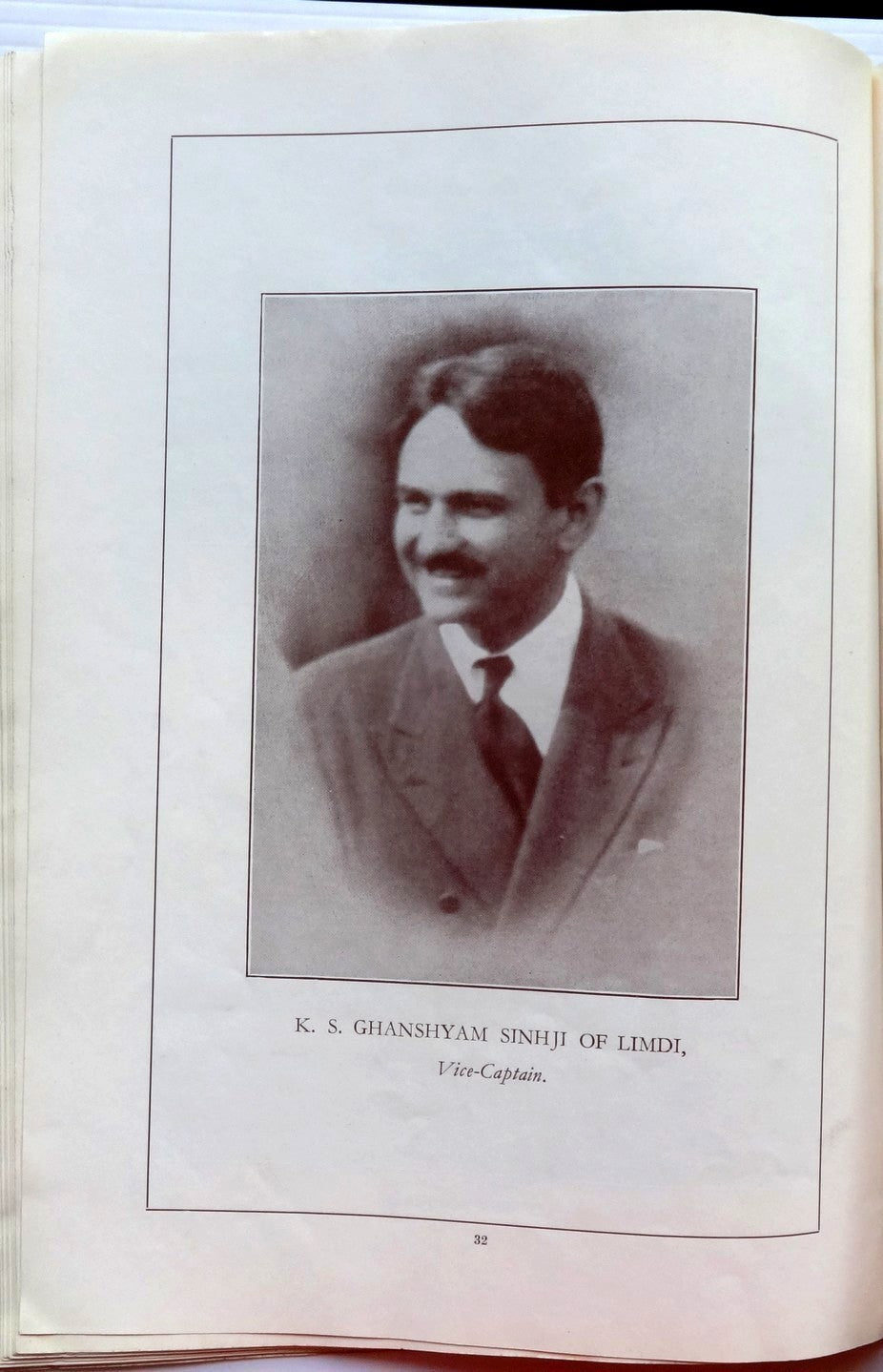 India CRICKET 1932 Tour of England illustrated souvenir 48pgs no cover