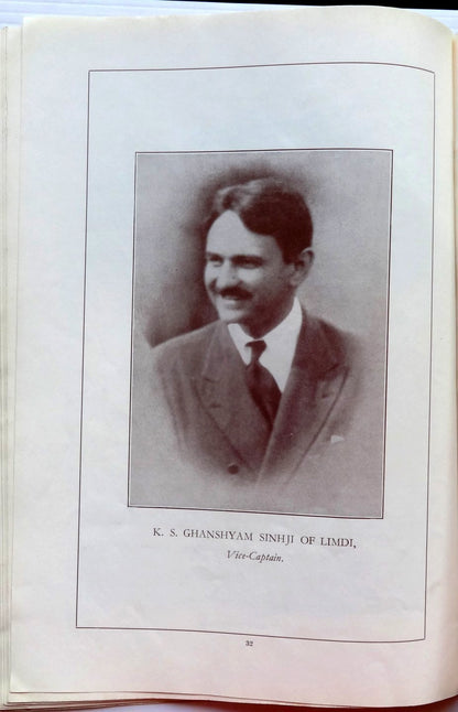 India CRICKET 1932 Tour of England illustrated souvenir 48pgs no cover