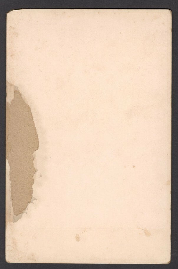 India vintage CABINET PHOTO unidentified male