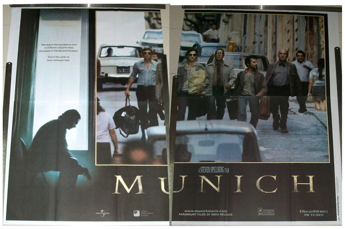 2005 Munich 4 sheet India poster in English 60" x 80" Steven Spielberg