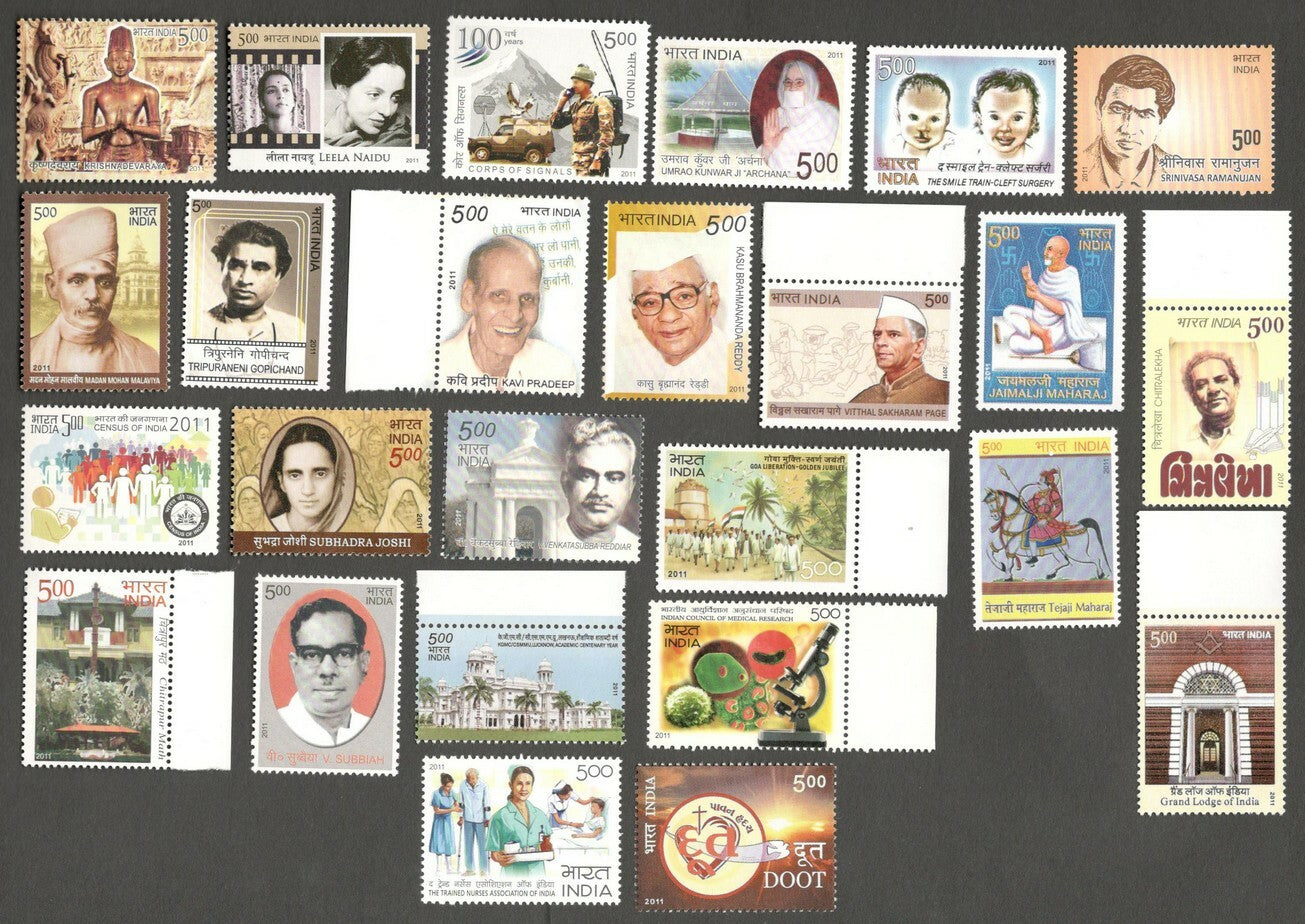 AOP India 2011 Year Pack MNH