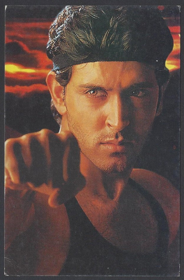 AOP India Bollywood vintage postcard - HRITHIK ROSHAN