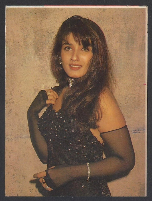 AOP Bollywood India promotional pocket calendar 1996-1997 RAVEENA TANDON