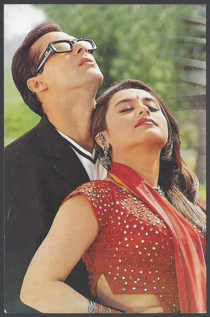 AOP India Bollywood vintage postcard - SALMAN KHAN