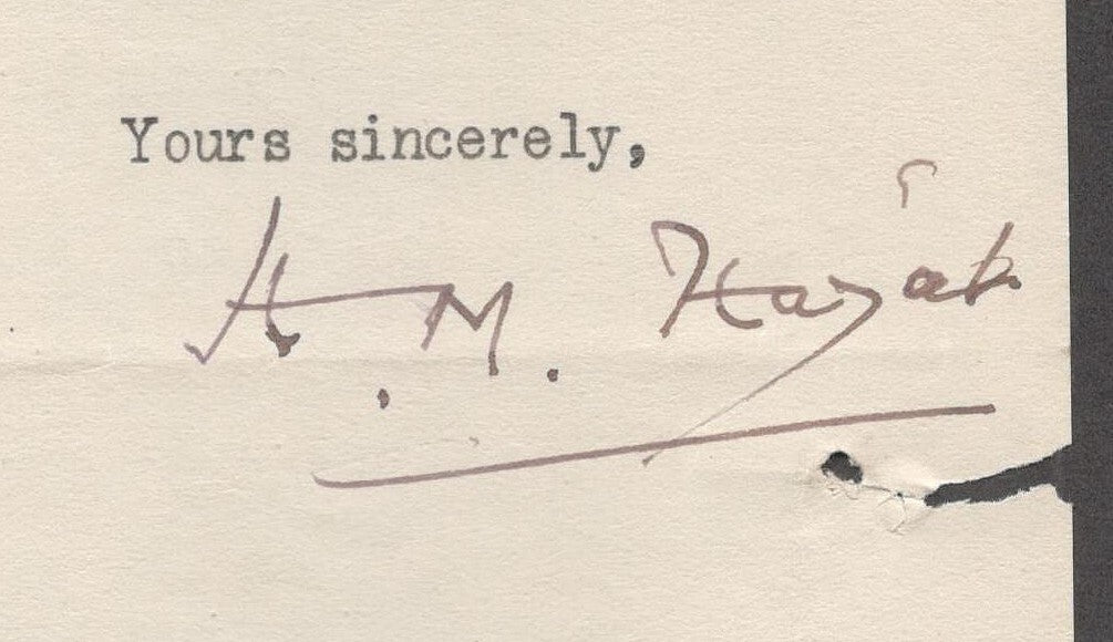 India 1947 crested letter PRIVATE SECRETARY/TO THE RULER /BHOPAL Civil Aviation