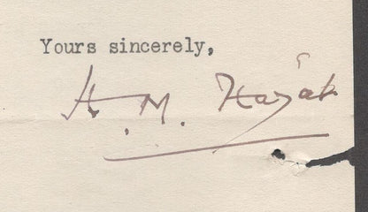 India 1947 crested letter PRIVATE SECRETARY/TO THE RULER /BHOPAL Civil Aviation
