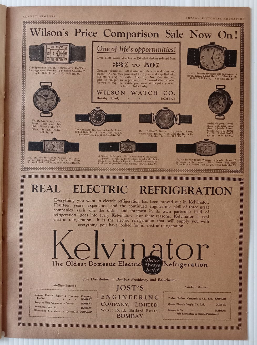 INDIAN PICTORAL EDUCATION 1929.30 Vol.1 No.8 Electricity for Bombay