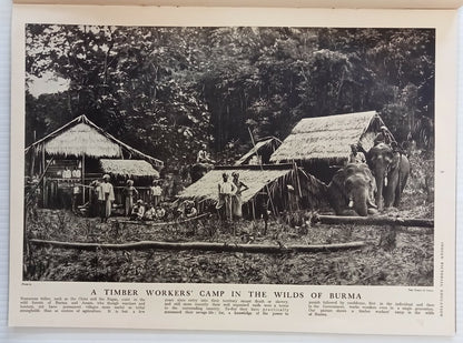 INDIAN PICTORAL EDUCATION 1929.30 Vol.1 No.11 Burma Shan, Coal Fields, Buick