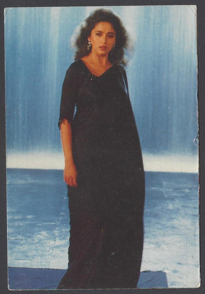 AOP India Bollywood MADHURI DIXIT vintage postcard
