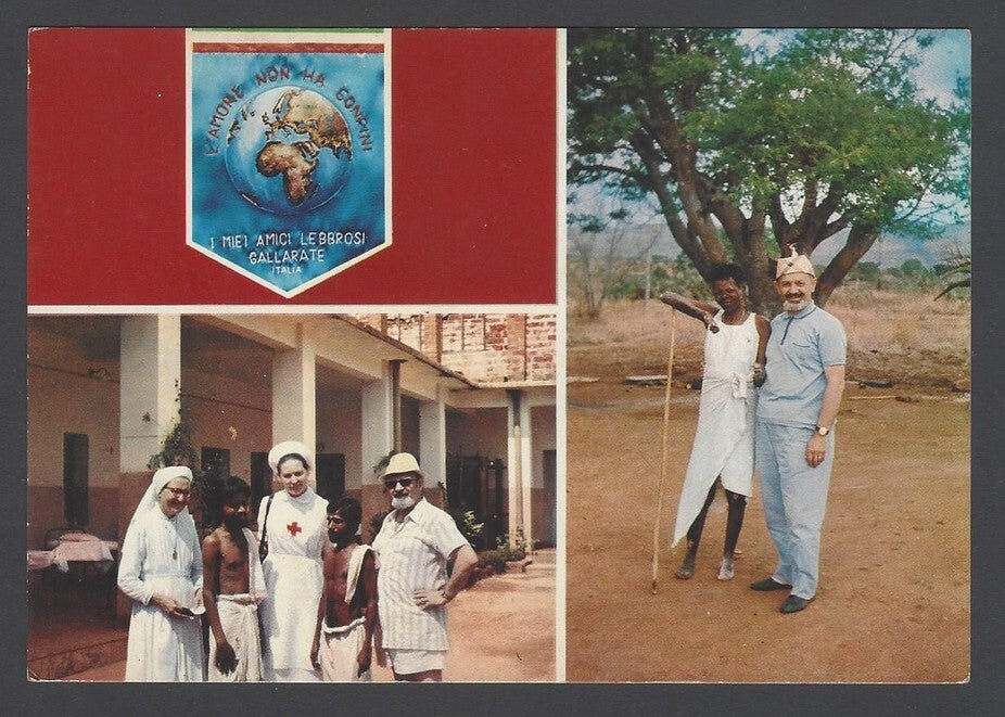 AOP India vintage Leprosy postcards titled MY LEPER FRIENDS (5)