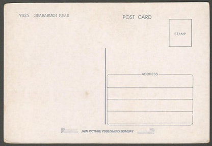 AOP India Bollywood SHAH RUKH KHAN vintage postcard 
