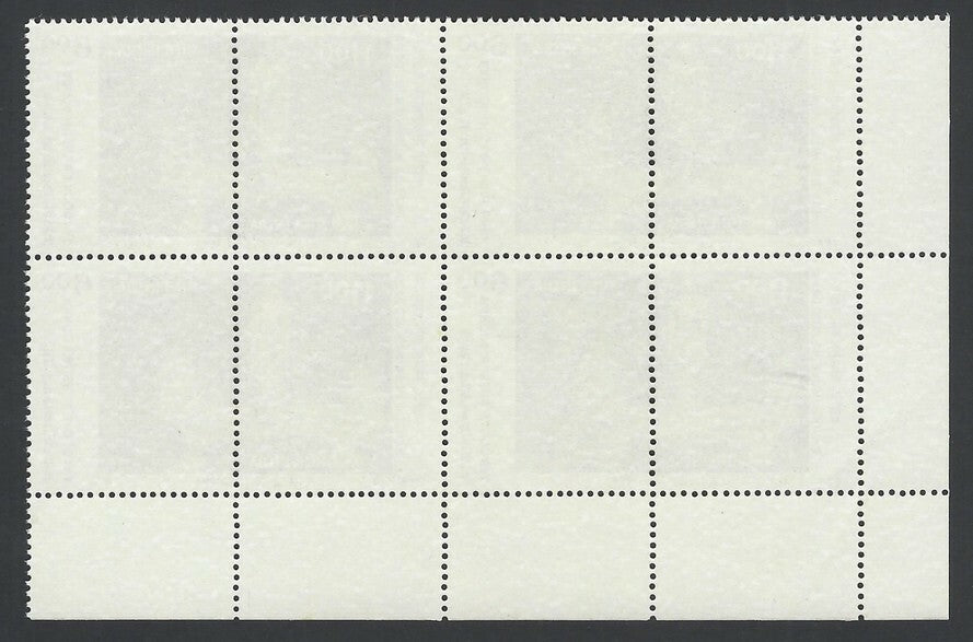 India 1999 Baroda Museum MNH block of 4 se-tenant pairs