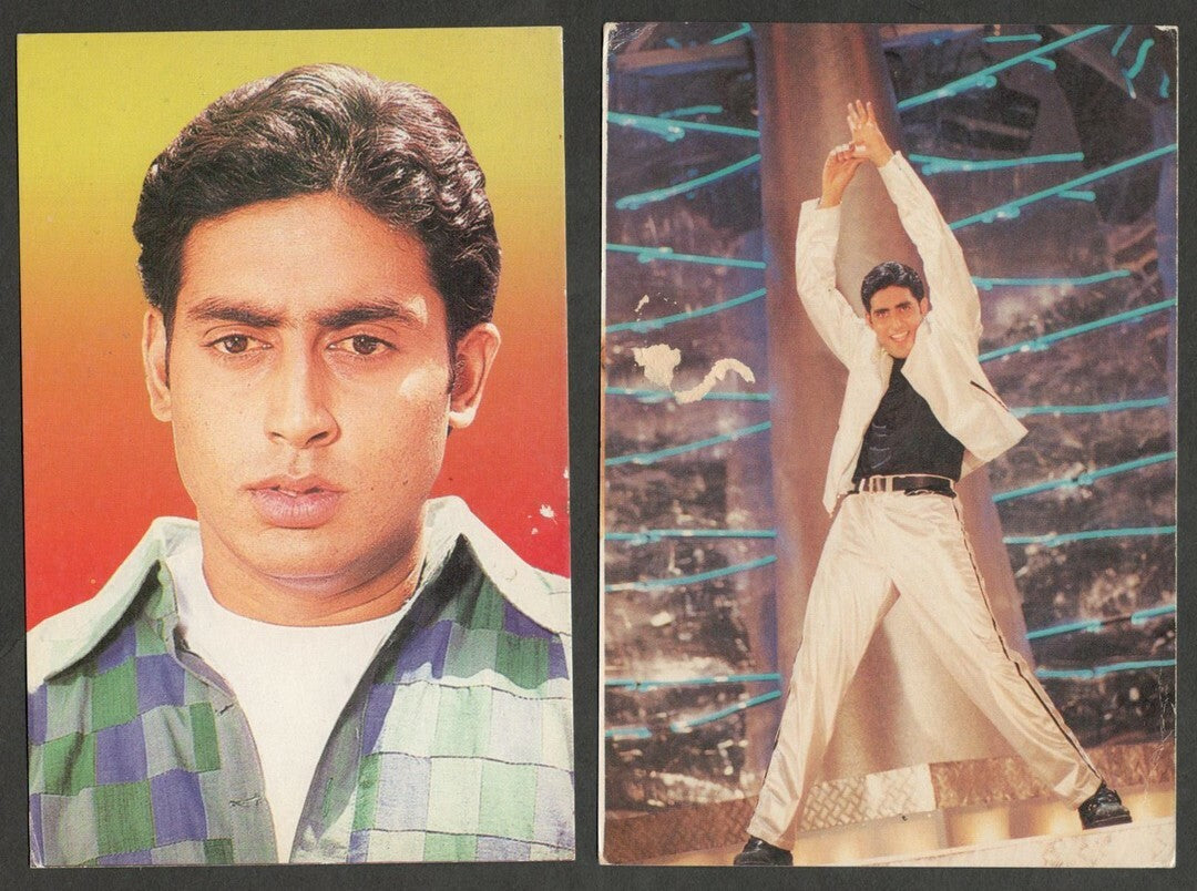 India Bollywood vintage postcards ABHISHEK BACHCHAN (4)