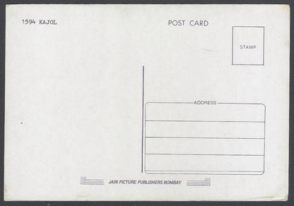 AOP India vintage Bollywood postcard KAJOL