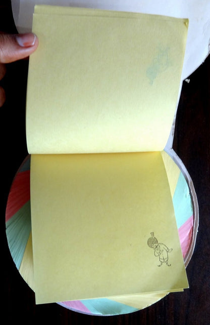 Air India vintage novelty pad of multicolour notes