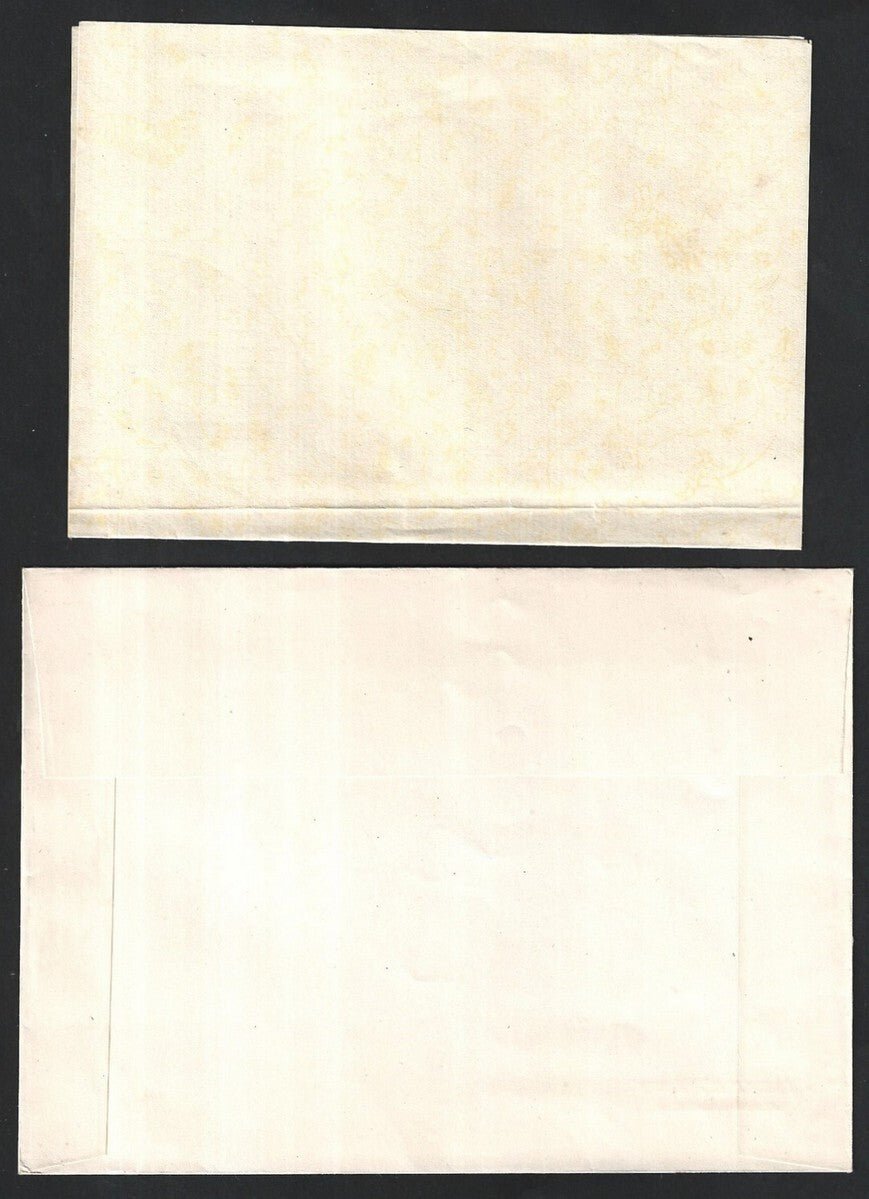 AIR INDIA vintage on board stationery (4)