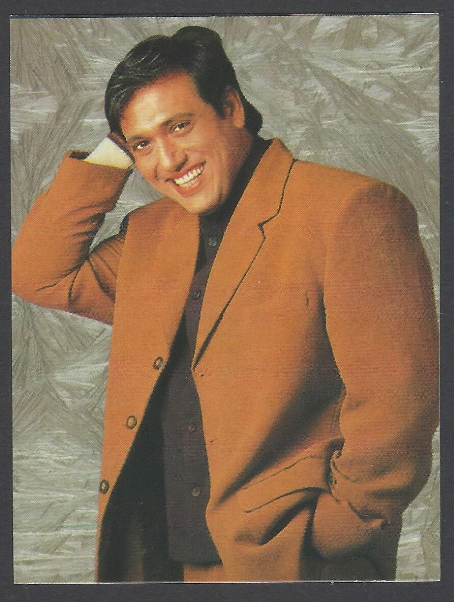 AOP India Bollywood 1996 -2004  Pocket Calender - GOVINDA (7)