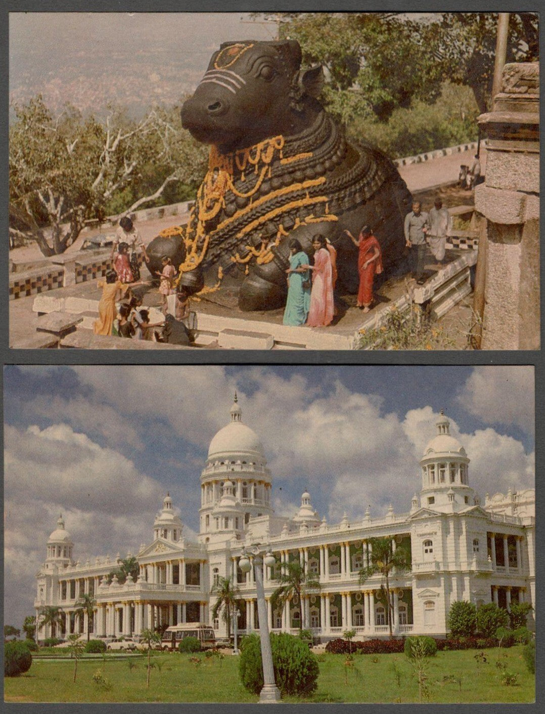 AOP India MYSORE & AREA vintage postcards (7)