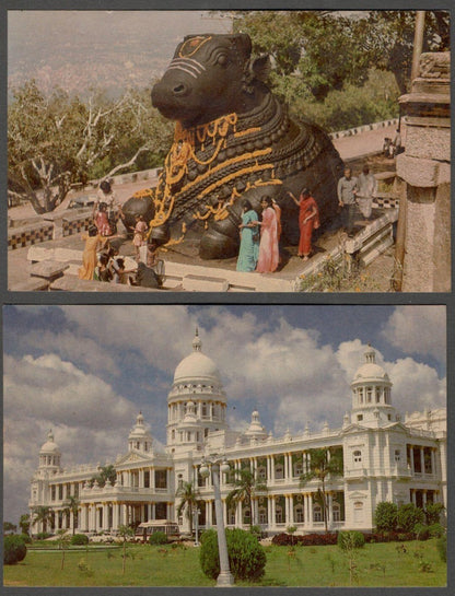 AOP India MYSORE & AREA vintage postcards (7)