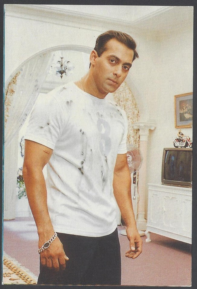 AOP India Bollywood vintage postcard - SALMAN KHAN