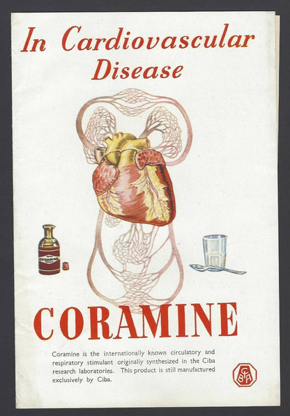 India 1940s to 1950s CIBA medical advertisement brochures (10) zaz