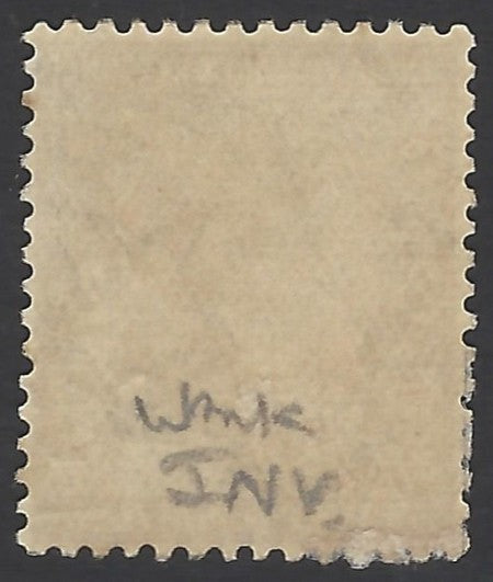 India Jind State collection of INVERTED WATERMARKS used