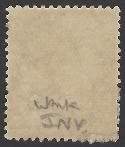 India Jind State collection of INVERTED WATERMARKS used
